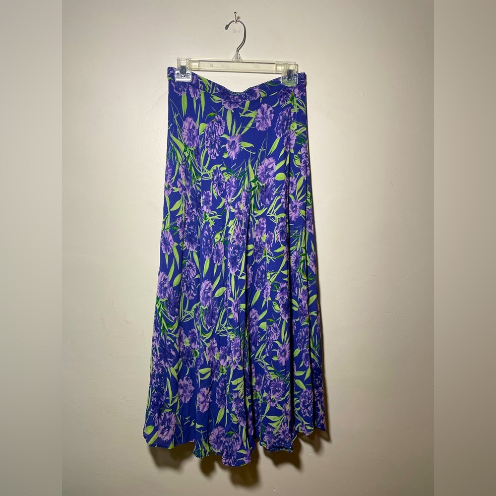 Vintage 90s Size M SARAH ARIZONA Maxi Skirt